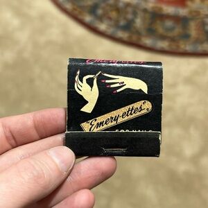 VINAGE EMERY-ETTES FOR NAILS-THE WHISKEY FOR ME JAMES WALSH